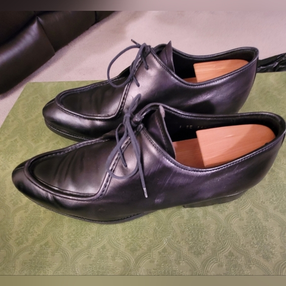 PRADA LEATHER SHOES SIZE 11 prada/ Us 12 - Picture 3 of 6